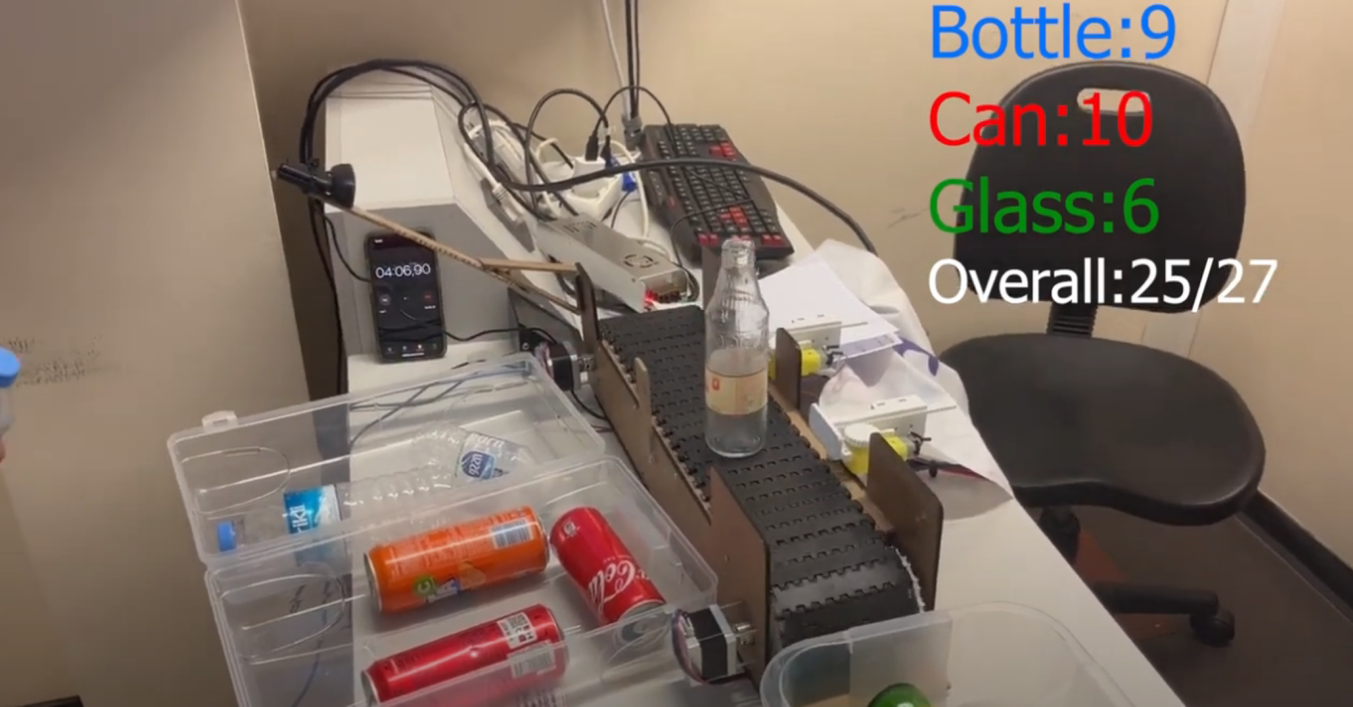 Autonomously Bottle Sorter